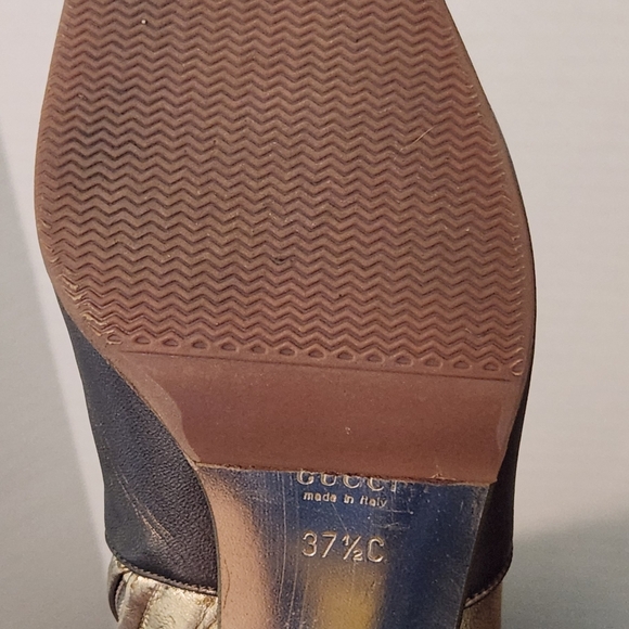 Gucci Tom Ford FW 2000 Knee High Golden Boots. Vintage. - Picture 7 of 8